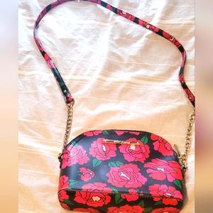 Betsy Johnson floral crossbody
